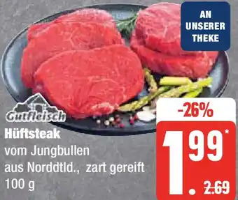 Edeka Gutfleisch Hüftsteak 100 g Angebot