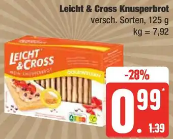 Edeka Leicht & Cross Knusperbrot 125 g Angebot