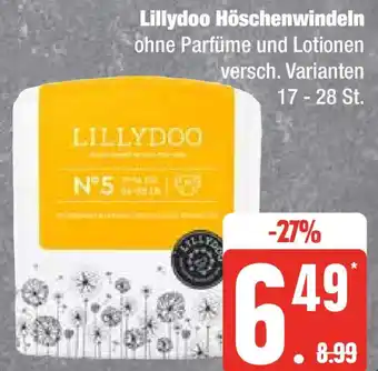 Edeka Lillydoo Höschenwindeln 17 - 28 St. Angebot