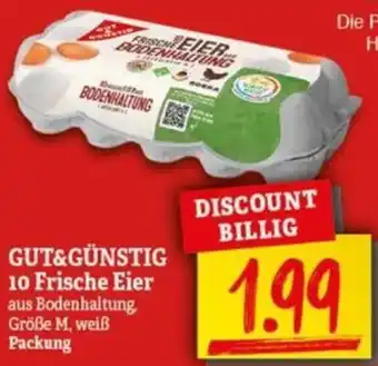 NP Discount GUT&GÜNSTIG 10 Frische Eier Angebot