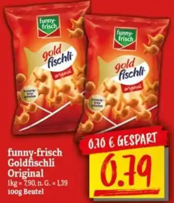 NP Discount funny-frisch Goldfischli Original 100g Beutel Angebot