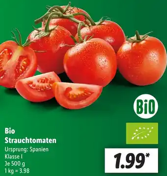 Lidl Bio Strauchtomaten 500 g Angebot