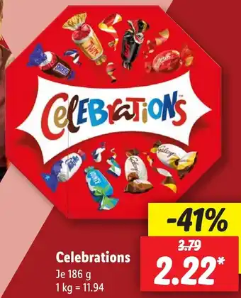 Lidl Celebrations 186 g Angebot