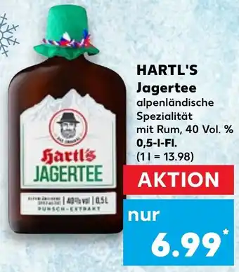 Kaufland HARTL'S Jagertee 0,5 L-Fl. Angebot