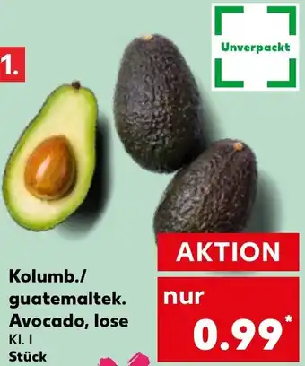 Kaufland Kolumb./ guatemaltek. Avocado, lose Angebot