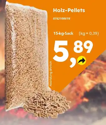 Globus Baumarkt Holz-Pellets 15-kg-Sack Angebot