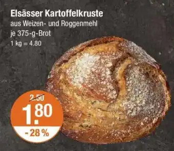 V Markt Elsässer Kartoffelkruste 375g Angebot