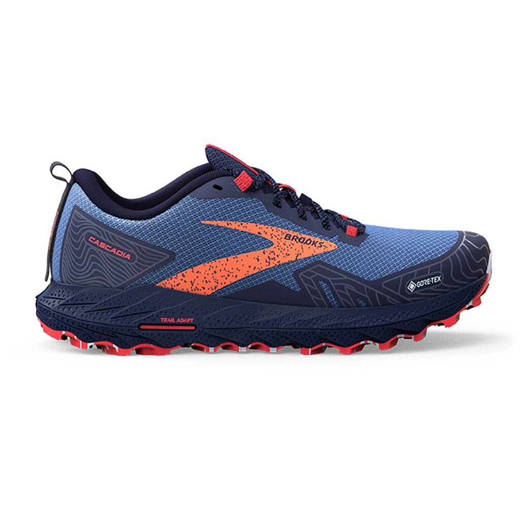 Brooks damen trailrunningschuhe cascadia 17 gtx navy/bittersweet/peacoat 36 ½ Angebot bei Intersport