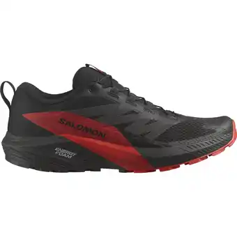 Intersport Salomon herren trailrunningschuhe shoes sense ride 5 black/fiery red/black black/fiery red/black 47 ⅓ Angebot