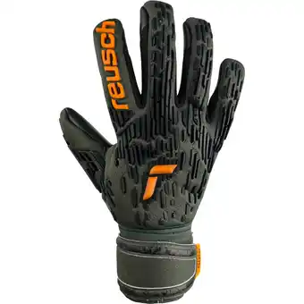 Intersport Reusch herren handschuhe attrakt freegel silver desert green / shocking orange / black 10,5 Angebot