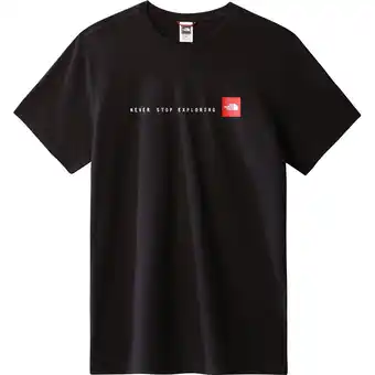 Intersport The north face herren shirt m s/s never stop exploring tee tnf black m Angebot