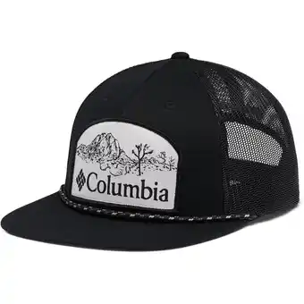 Intersport Columbia herren columbia flat brim snap back black, heat seeker Angebot