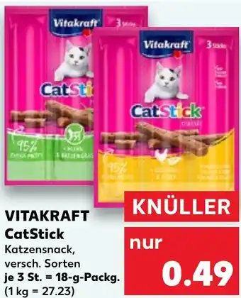 Kaufland VITAKRAFT CatStick 18 g Packg. Angebot