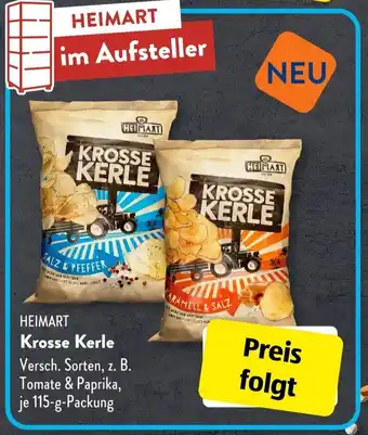 Aldi Süd HEIMART Krosse Kerle 115 g Packung Angebot