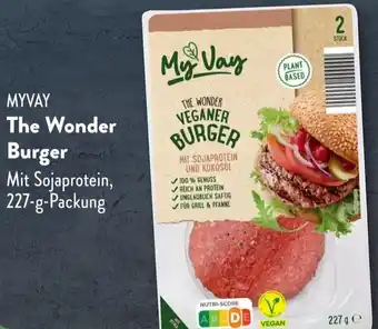 Aldi Süd MYVAY The Wonder Burger 227 g Packung Angebot