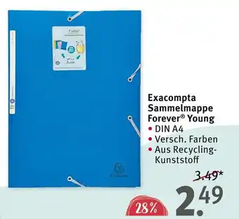 Rossmann Exacompta Sammelmappe Forever Young • DIN A4 Angebot