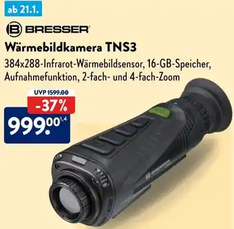 Aldi Süd BRESSER Wärmebildkamera TNS3 Angebot