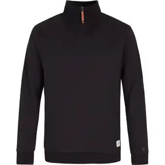 Intersport Protest herren kapuzensweat nxgquake 1/4 zip top true black s Angebot