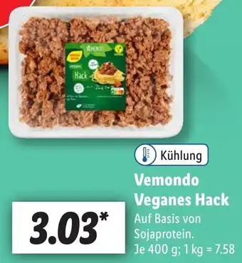 Lidl Vemondo Veganes Hack 400 g Angebot