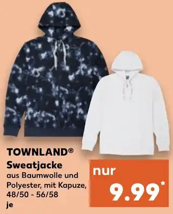 Kaufland TOWNLAND Sweatjacke Angebot