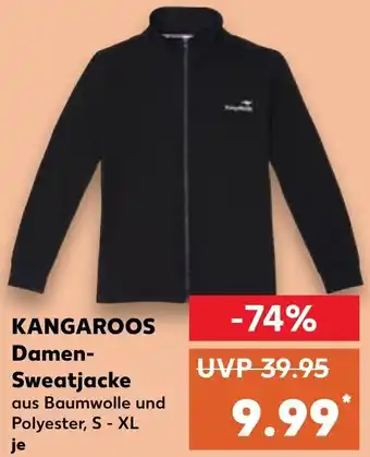 Kaufland KANGAROOS Damen-Sweatjacke Angebot