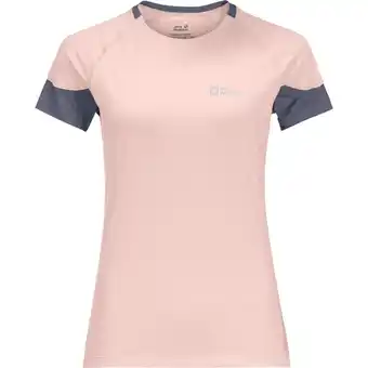 Intersport Jack wolfskin damen shirt narrows t w rose smoke xl Angebot