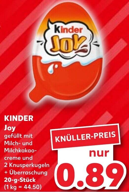 Kinder Joy Angebot