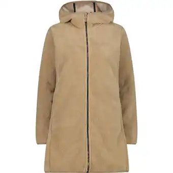 Intersport Cmp damen kapuzensweat woman parka fix hood sesamo 42 Angebot