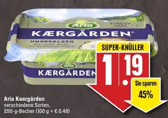 Edeka Neukauf Arla Kaergarden 250g Becher Angebot