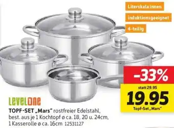 SCONTO LevelOne TOPF-SET „Mars" Angebot