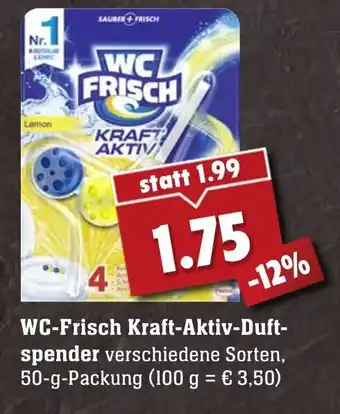 Edeka Neukauf WC Frisch Kraft Aktiv Duftspender 50g Angebot