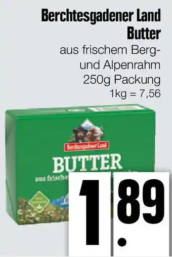 Edeka Xpress Berchtesgadener Land Butter 250 g Packung Angebot