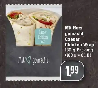 Edeka Neukauf Caesar Chicken Wrap 180g Angebot