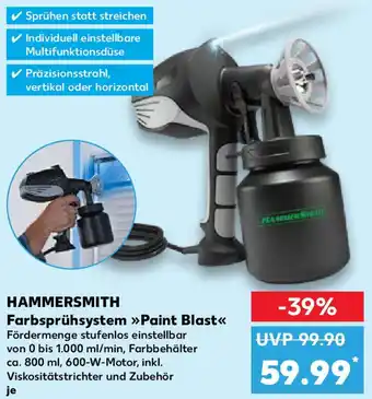 Kaufland HAMMERSMITH Farbsprühsystem Paint Blast Angebot