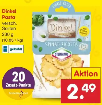 Netto Marken-Discount Dinkel Pasta 230 g Angebot