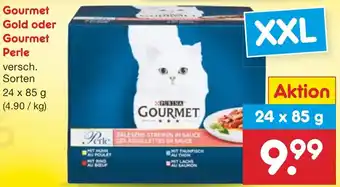 Netto Marken-Discount Gourmet Gold oder Gourmet Perle 24x85 g Angebot