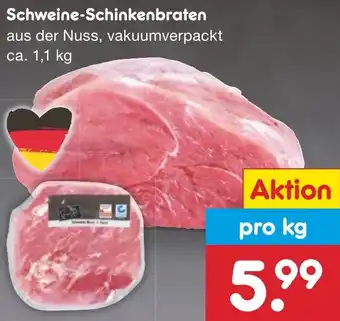 Netto Marken-Discount Schweine-Schinkenbraten ca. 1,1 kg Angebot