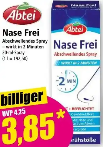 Norma Abtei Nase Frei 20 ml Spray Angebot