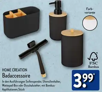 Aldi Nord HOME CREATION Badaccessoire Angebot