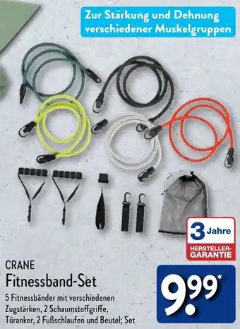 Aldi Nord CRANE Fitnessband-Set Angebot