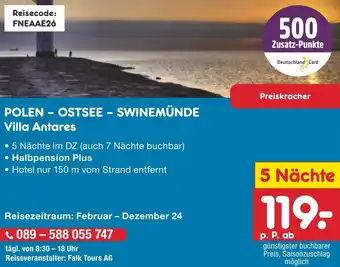 Netto Marken-Discount POLEN - OSTSEE – SWINEMÜNDE Villa Antares Angebot