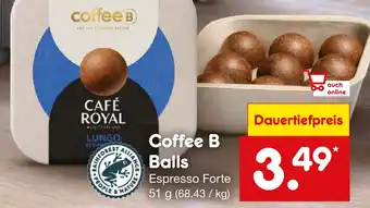 Netto Marken-Discount Coffee B Balls Espresso Forte 51 g Angebot