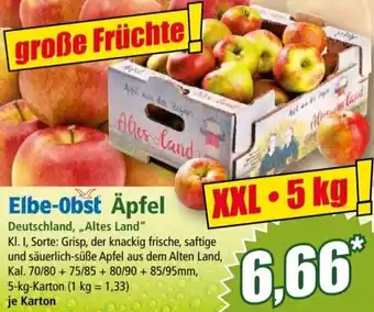 Norma Elbe-Obst Äpfel 5 kg Angebot