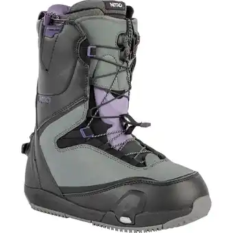 Intersport Nitro damen snowboot cave tls step on w ´23 black-charcoal 39 ⅓ Angebot