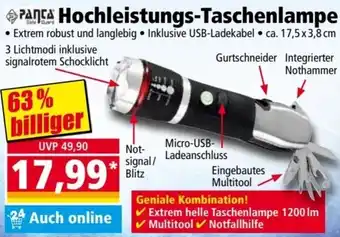 Norma PANCA Hochleistungs-Taschenlampe Angebot