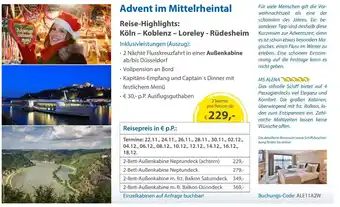 Edeka Neukauf Advent im Mittelrheintal Angebot