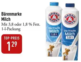 Galeria Markthalle Bärenmarke Milch 1 L Packung Angebot