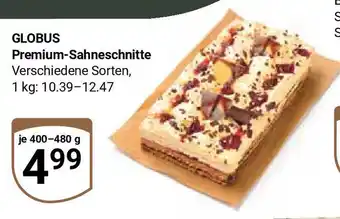 Globus GLOBUS Premium-Sahneschnitte je 400-480 g Angebot