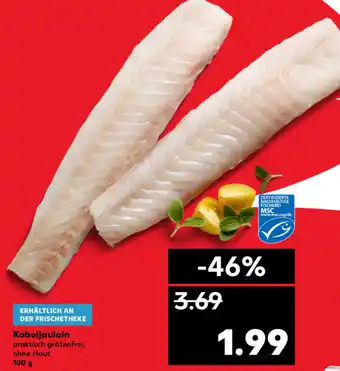 Kaufland Kabeljauloin 100g Angebot