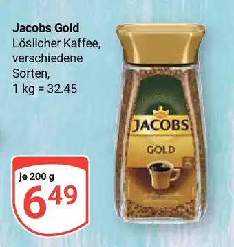 Globus Jacobs Gold Löslicher Kaffee, verschiedene Sorten, je 200 g Angebot